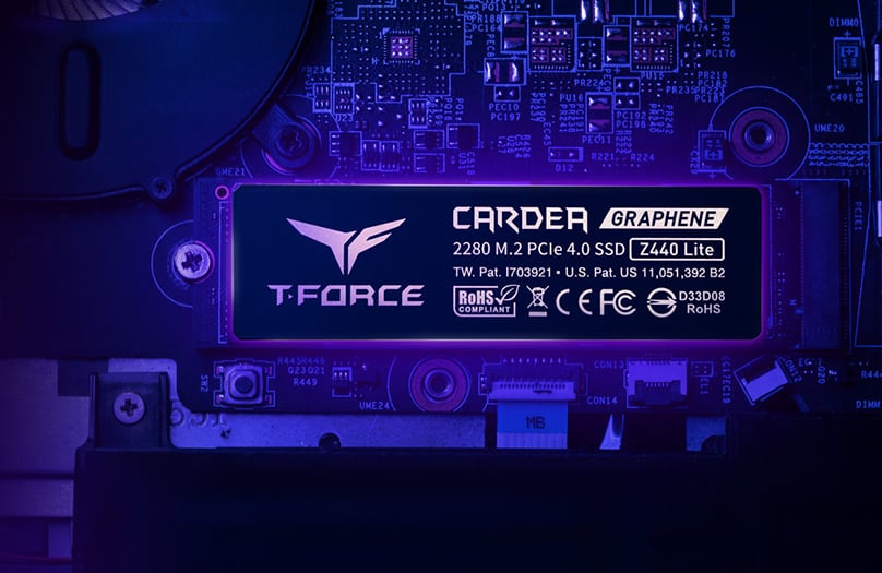 【着後レビューで 送料無料】 Team with SSD Gaming 500GB 2280 M.2 LITE Z440 T-FORCE Group 内蔵SSD